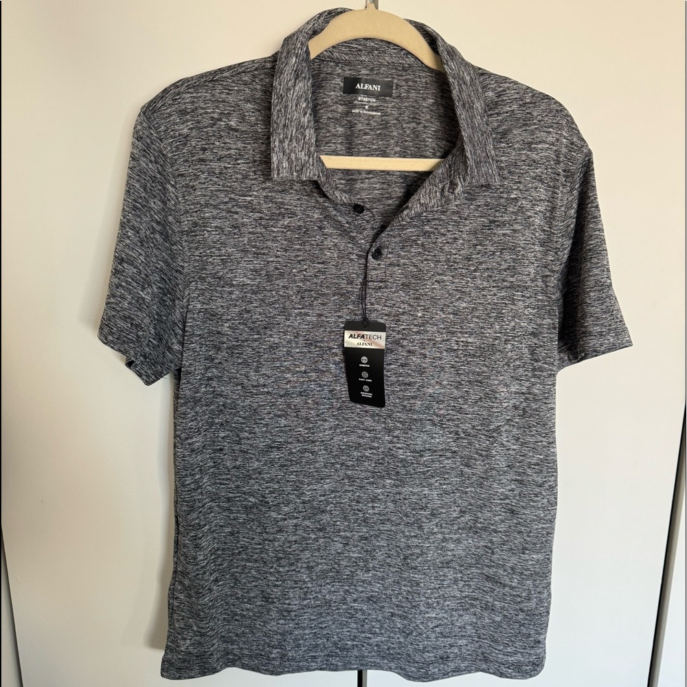 Men’s Alfani polo shirt. New with tags.